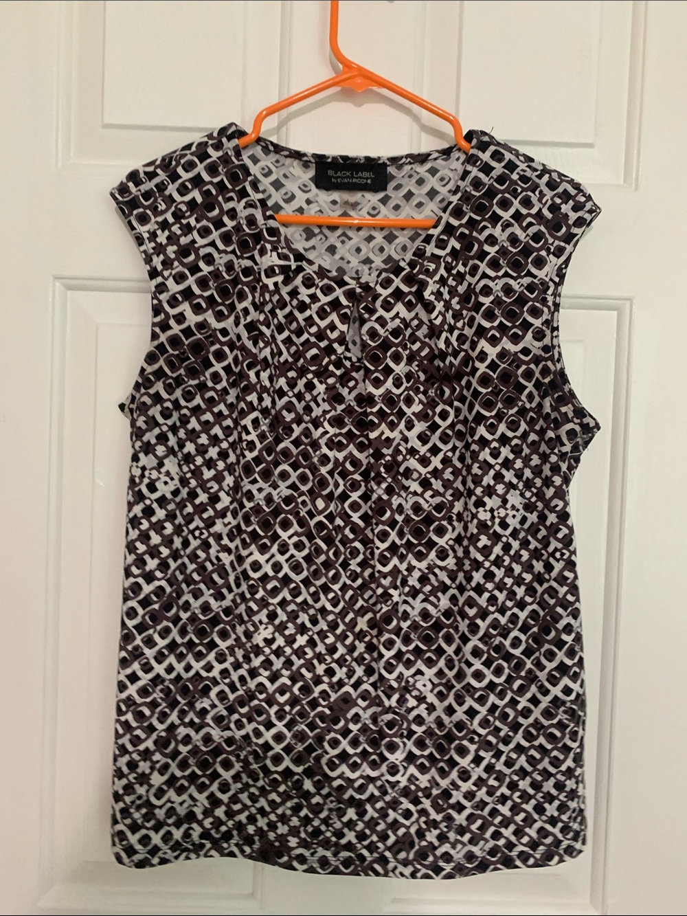 Black label by Evan picone blouse